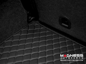 FIAT 500 Cargo Area Cover - All Weather - LUXUS - w/o Premium Sound - Black w/ Black Stitching